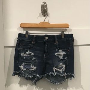 American Eagle Super Stretch Ripped Shorts
